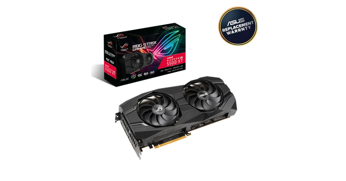 Asus strix 5500 cheap xt